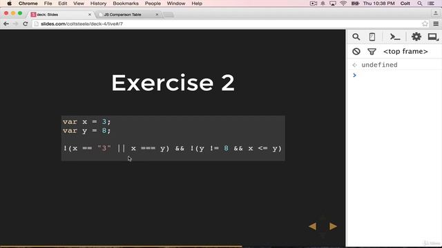 JAVASCRIPT Logical Operators