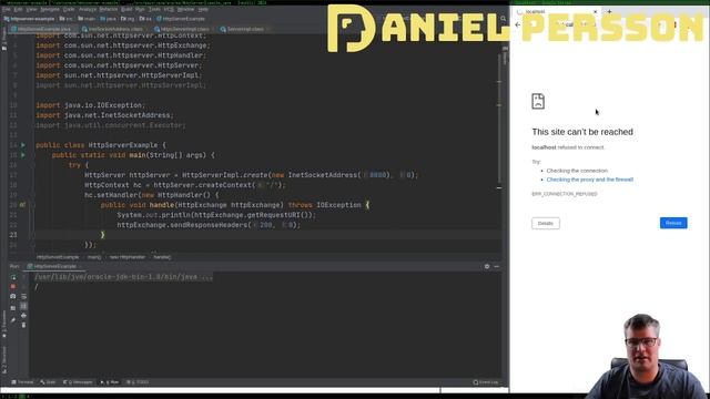 Web server in pure Java смотреть онлайн