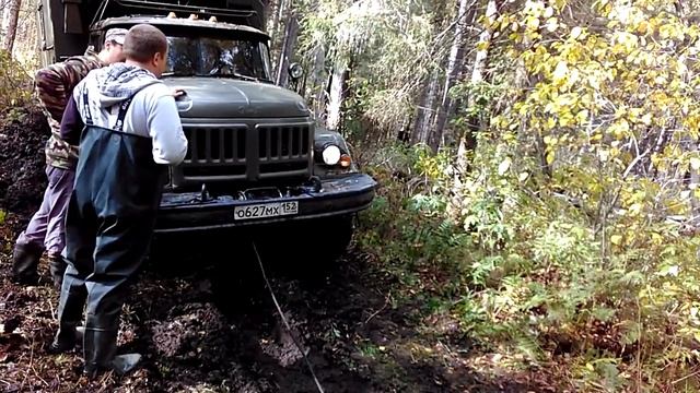 Тяжёлый маршрут для Зил-131! смотреть онлайн