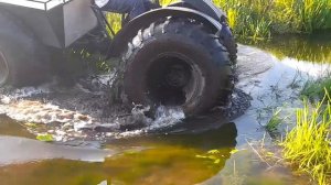 Тест драйв Вездехода Караката Болотохода