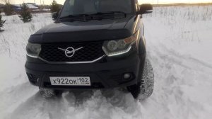 УАЗ ПАТРИОТ прогорели ДХО калхозный выход из положения