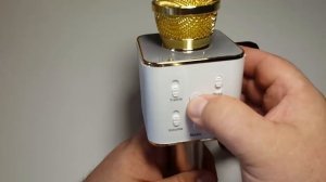 Блютуз Караоке Микрофон с колонками TUXUN Q7 PRO обзор на русском Bluetooth home karaoke microphone
