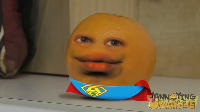 Annoying Orange - Man Of Peel (Man Of Steel Superman Parody) смотреть онлайн