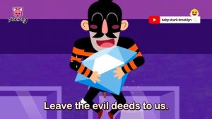 Police Car vs. Thieves | Car Songs | Police Cars & Patrols Series | Pinkfong Songs for Kids