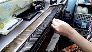 Дополнительный способ начала вязания на вязальной машине Нева с приставкой