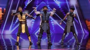 Mortal Kombat Dance. Саб-Зиро, Рэйден, Скорпион и Смоук устроили фаталити на шоу талантов