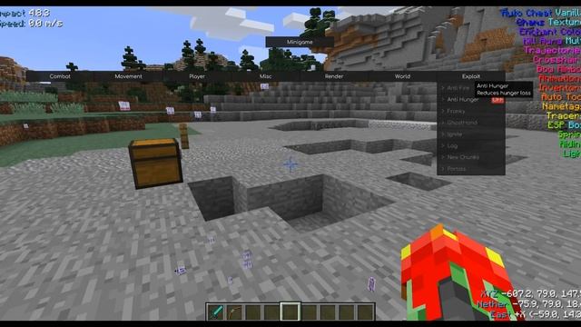 Minecraft Impact Client! (Showcase) смотреть онлайн