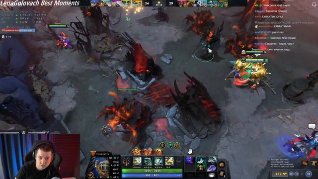 Новыи сигнатурныи офлеинер Головача  LenaGolovach Best Moments  Dota 2