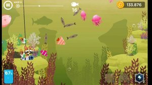 Поймал рыбу Марлин в игре The FisherCat