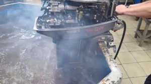 Мотор лодочный Yamaha 20DM, б/у