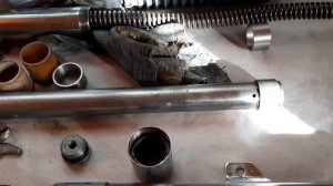 ATF в вилку мотоцикла ИЖ и гофры от мотоцикла JAWA на Планету и Юпитер. Часть 1.