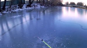 Первый ЛЕД 2020. Ловля на чертика