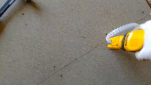Крепление плит квикдек ДСП Quick Deck толщиной 22 мм ленточным шуруповертом Dewalt девольт