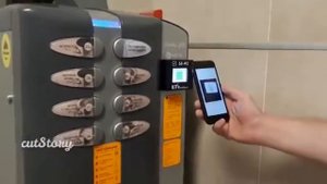 Оплата в кофе аппарате по QR коду