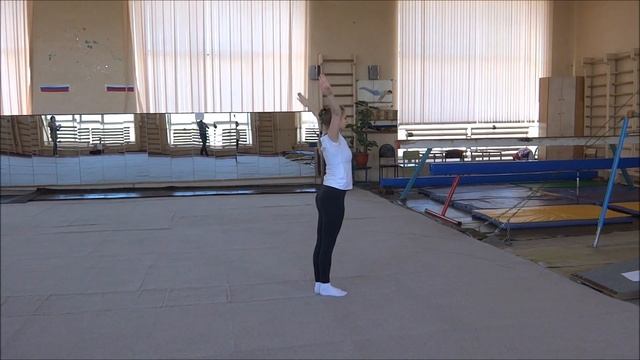 Гимнастика 2019 комбинация для девушек смотреть онлайн