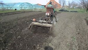 Фреза с гидроприводом и кпп.