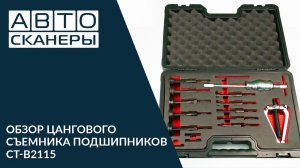 Обзор цангового съемника подшипников  CARTOOL CT-B2115