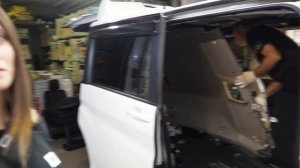 Хонда СТЕП ВАГОН (Honda Step WGN) на полной шумоизоляции салона. РАЗНИЦА ДО И ПОСЛЕ ШУМОИЗОЛЯЦИИ.