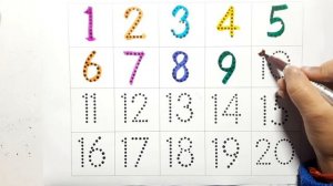 Numbers, one two three, 1 to 100 counting, learn to count, Numbers song(Aa4)