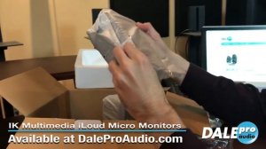 Dale Pro Audio - IK Multimedia iLoud Micro Monitor Unboxing Video