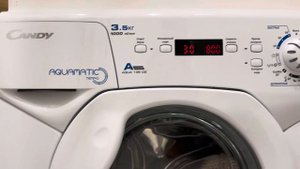 Как включить стиральную машину Candy Aquamatic Tempo Aqua 135D2-07? Апартаменты 25 ЖК Сорренто.