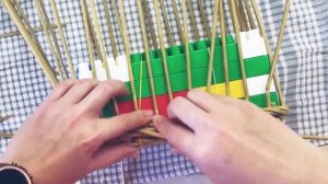 DIY Сани из бумажной лозы/ DIY Paper vine sled