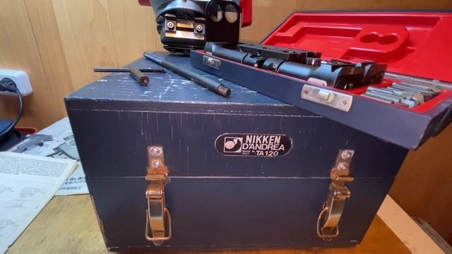 D’ANDREA TA120 расточная головка автоматическая и ручная подача смотреть онлайн