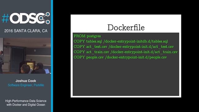"High-Performance Data Science with Docker and Digital Ocean" - Joshua Cook l ODSC West 2016 смотреть онлайн