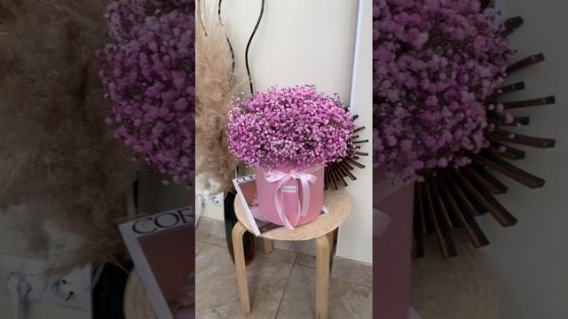 Цветы в коробке