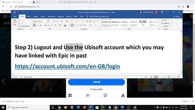 Fix Cannot Login External With Epic/Ubisoft Account Is Already Linked With Another Epic Account смотреть онлайн