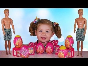 ✿ Куклы Барби ПЕЧАТИ КУБИКИ и ЯЙЦА с Сюрпризами Barbie Dolls Stamps boxes and eggs with surprises
