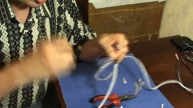 Соединение разорванного кабеля для интернета