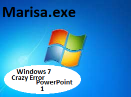 Windows 7 Crazy Error PowerPoint 1