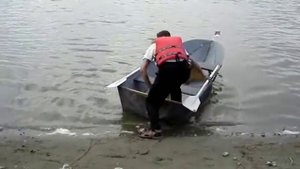 Складнаяя лодка из фанеры.