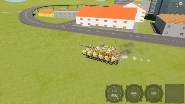 ЛЕГО ТРЕТЬЯ МИРОВАЯ ВОЙНА В BRICK RIGS! СРАЖЕНИЕ НА ТАНКАХ И САМОЛЁТАХ В БРИК РИГС! Brick Rigs