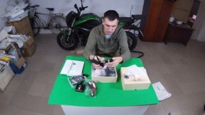 Видеорегистратор для мотоцикла с Али. Часть1 - Распаковка