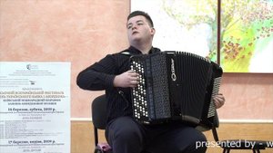Scarlatti: Sonata C minor K 22 L 360 ACCORDION Hilchenko Скарлатти До-минор Павло Гільченко баян