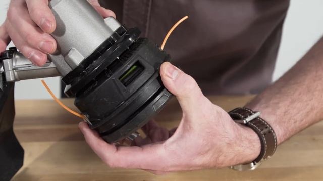 How to remove the remaining line on the EGO Power+ String Trimmer Rapid Reload Head смотреть онлайн