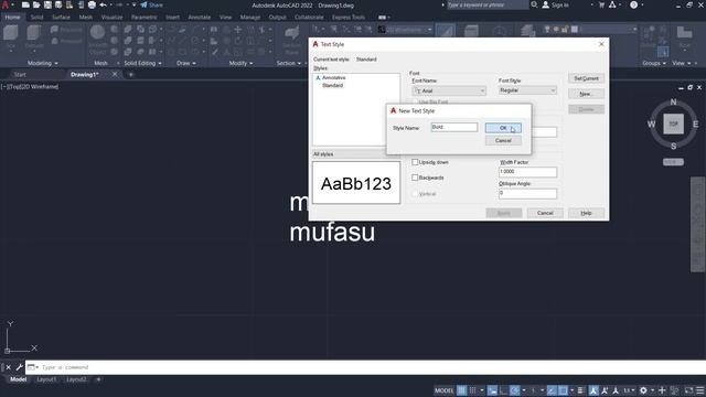 AutoCAD How To Bold Text Tutorial