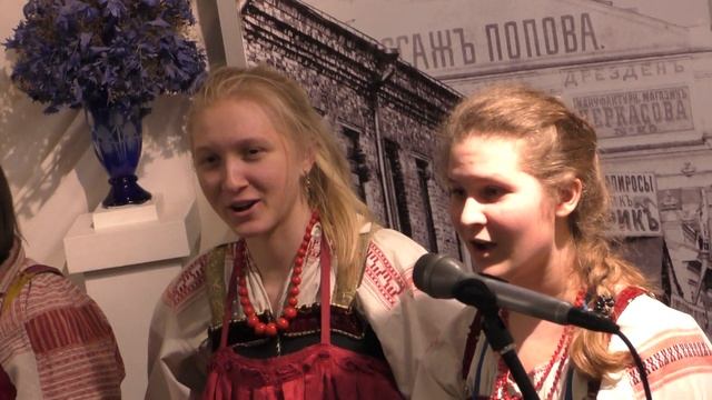 Фольклорный ансамбль "Кладец" - Небо тёмно-синее... @ Музей Есенина 13.03.2020 смотреть онлайн