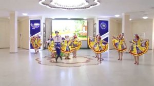 Русский танец "Задоринки у забора" 10 Пасхальный фестиваль "Русская мозаика" г. Тараз