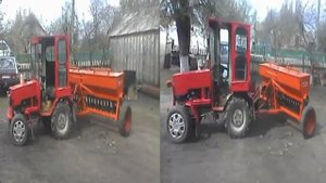 Сеялка зерновая (С З - 2.5) самодельная