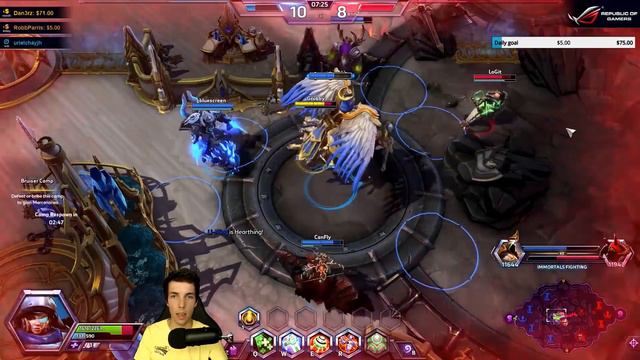 Grubby | Heroes of the Storm | Lt. Morales - ABC Quick Match - Battlefield of Eternity смотреть онлайн