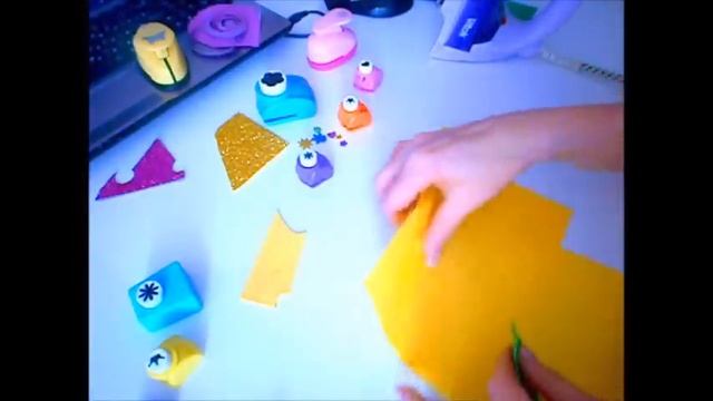 Глиттерный фоамиран. Мастер класс. Как истончить фоамиран 2 мм. Foam  EVA.