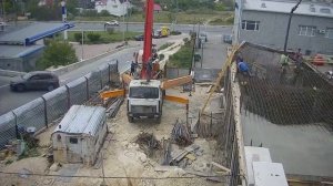 Обрушение опалубки плиты перекрытия во время бетонирования
