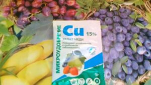 Хелат меди. Чтоб растения были крепче.