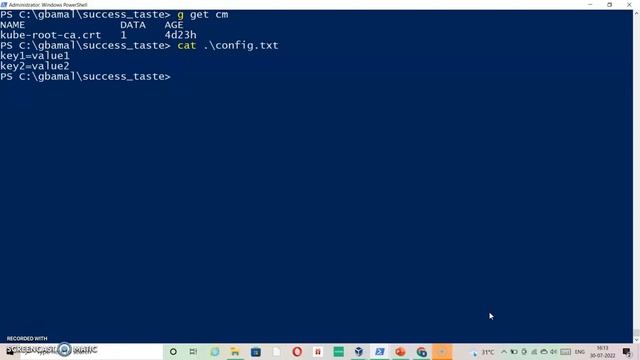 38 - CKA exam Q38 with Solution... Create a Kubernetes configmap using a given data file