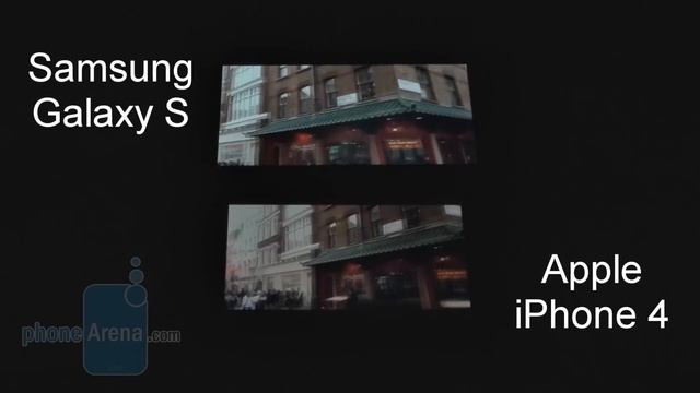 IPS-LCD vs Super AMOLED screen comparison