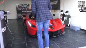 Ferrari Laferrari Autobahn Chase | Powerslide, Startup & Revs