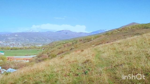 Наш чудесный город Есик.Виды с гор. смотреть онлайн